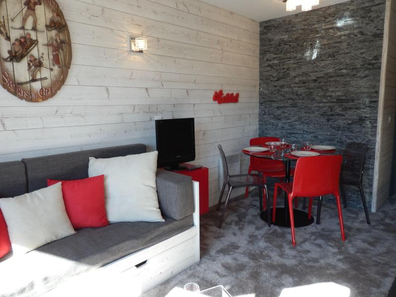 Skiverleih Studio Schlafnische 4 Personen (613) - Résidence Douchka - Avoriaz - Wohnzimmer