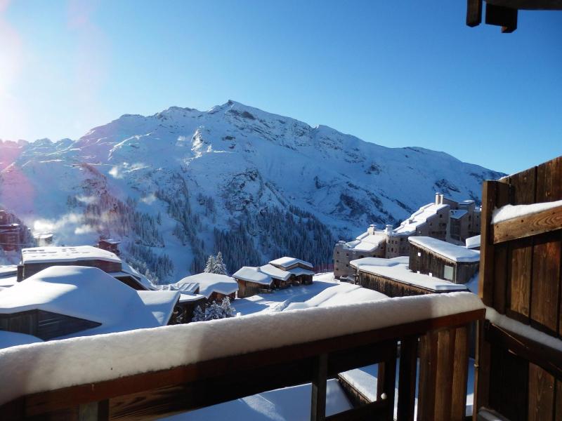 Rent in ski resort Studio sleeping corner 4 people (613) - Résidence Douchka - Avoriaz - Balcony