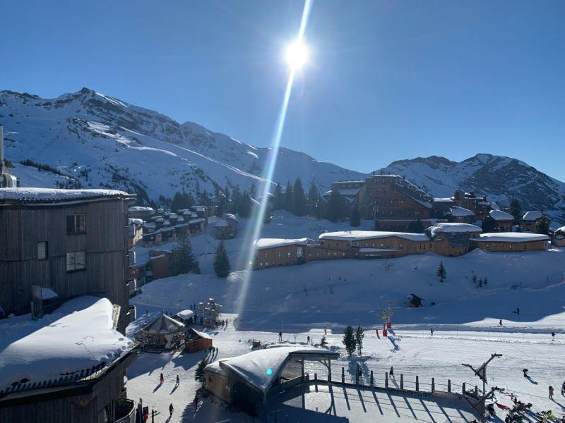 Soggiorno sugli sci Appartamento su due piani 4 stanze per 8 persone (905) - Résidence Intrêts I - Avoriaz - Balcone