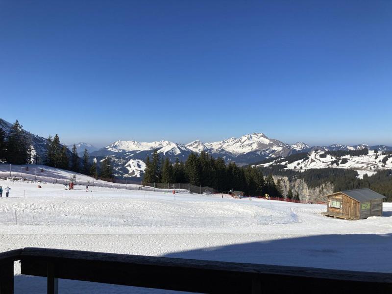 Skiverleih 2-Zimmer-Appartment für 4 Personen (103) - Résidence Malinka - Avoriaz - Balkon