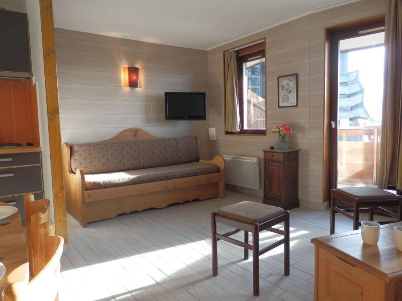 Skiverleih 4-Zimmer-Appartment für 8 Personen (413) - Résidence Malinka - Avoriaz - Wohnzimmer