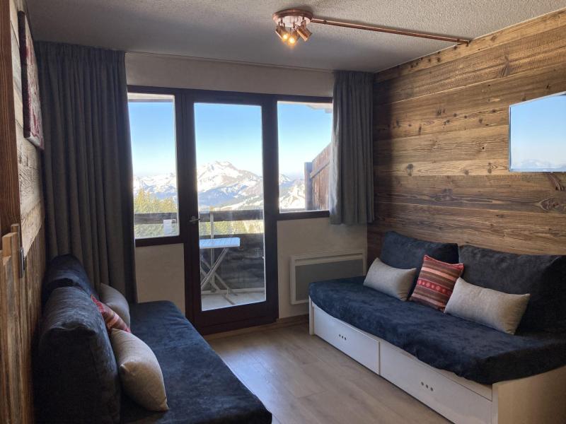 Ski verhuur Appartement 2 kamers 4 personen (103) - Résidence Malinka - Avoriaz - Woonkamer