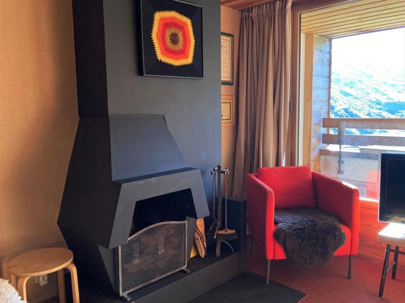 Ski verhuur Appartement duplex 3 kamers 6 personen (247) - Résidence Mélèzes II - Avoriaz - Woonkamer