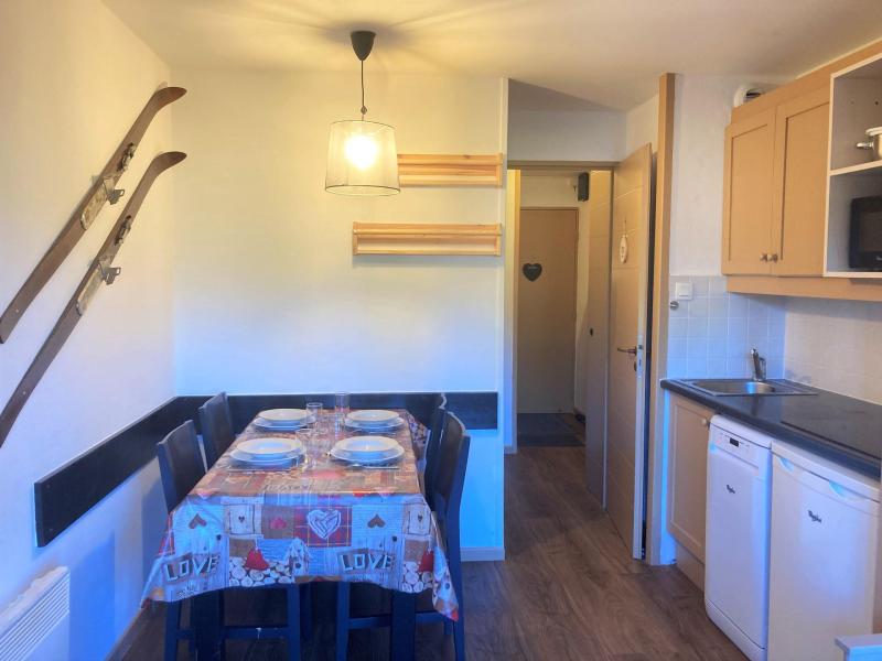 Ski verhuur Studio bergnis 4 personen (B04) - Résidence Saskia 1 - Avoriaz - Woonkamer