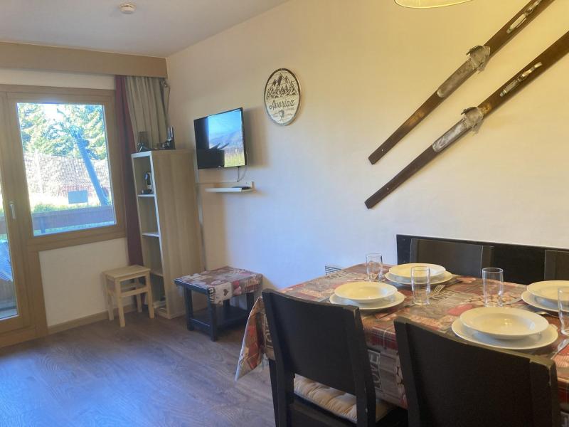 Ski verhuur Studio bergnis 4 personen (B04) - Résidence Saskia 1 - Avoriaz - Woonkamer