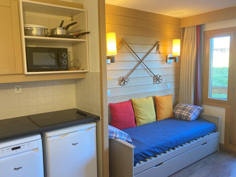 Skiverleih Studio Schlafnische 4 Personen (B04) - Résidence Saskia 1 - Avoriaz - Wohnzimmer