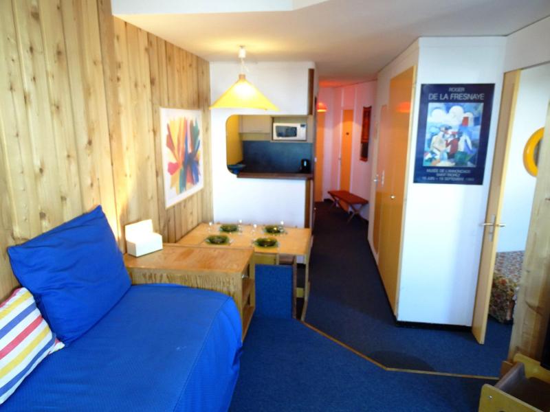 Rent in ski resort 2 room apartment 4 people (15) - Résidence Sassanka - Avoriaz - Living room