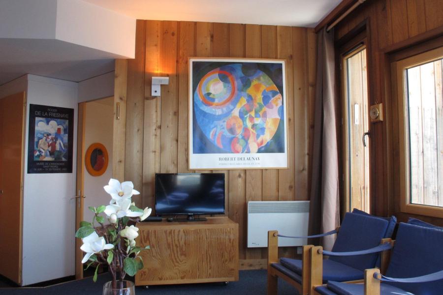 Ski verhuur Appartement 2 kamers 4 personen (15) - Résidence Sassanka - Avoriaz - Woonkamer