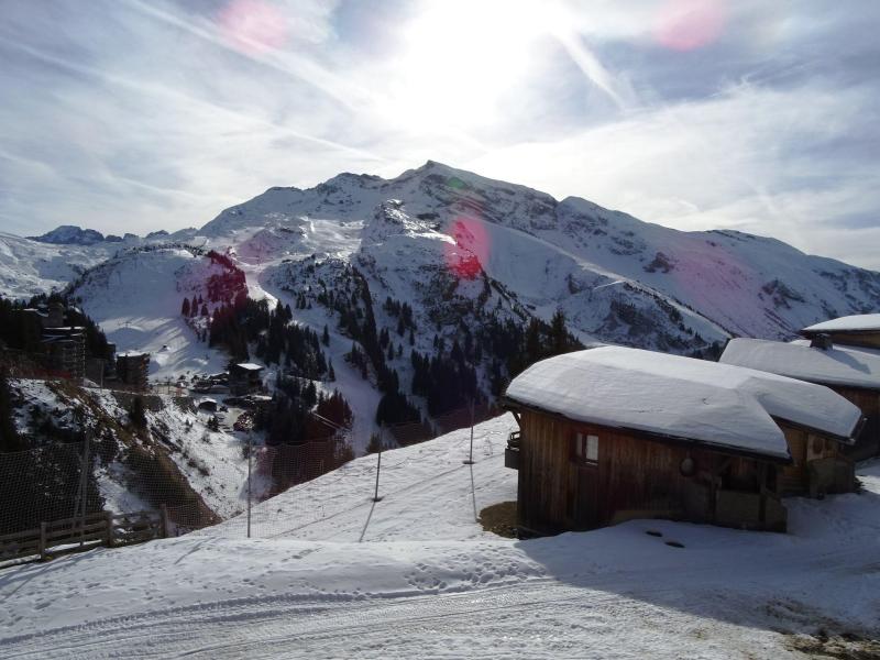 Skiverleih 2 Zimmer Maisonettewohnung für 6 Personen (403) - Résidence Tilia - Avoriaz - Draußen im Winter