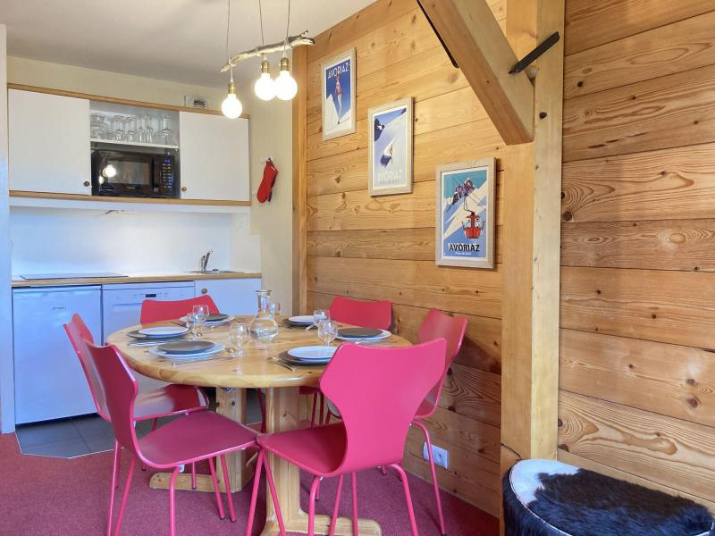 Ski verhuur Appartement duplex 2 kamers 6 personen (403) - Résidence Tilia - Avoriaz - Woonkamer