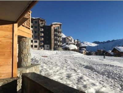 Rent in ski resort 2 room apartment 5 people (001) - Arietis - Avoriaz - Terrace