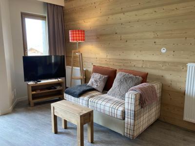 Ski verhuur Appartement 3 kamers 7 personen (002) - Arietis - Avoriaz - Woonkamer