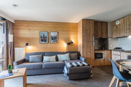 Ski verhuur Appartement 3 kamers 7 personen (104) - Arietis - Avoriaz - Woonkamer