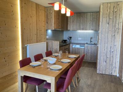 Ski verhuur Appartement 3 kamers 7 personen (402) - Arietis - Avoriaz - Woonkamer