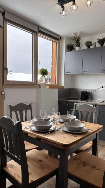 Ski verhuur Appartement 2 kamers bergnis 4 personen (104) - Fontaines Blanches - Avoriaz - Woonkamer