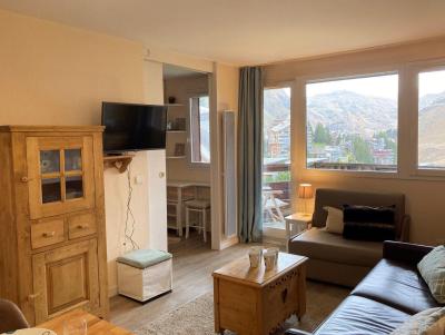 Rent in ski resort 2 room apartment 4 people (404) - Hôtel de la Falaise - Avoriaz - Living room