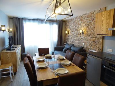 Skiverleih 3-Zimmer-Appartment für 6 Personen (301) - Hôtel de la Falaise - Avoriaz - Wohnzimmer