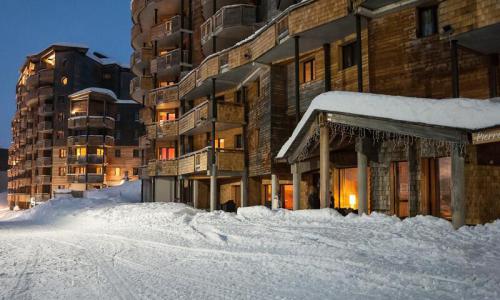 Каникулы в горах Résidence Arietis - Atria-Crozats - MH - Avoriaz - зимой под открытым небом