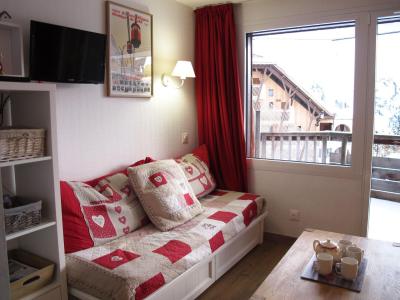 Rent in ski resort 3 room apartment 7 people (310) - Résidence Chapka - Avoriaz - Living room