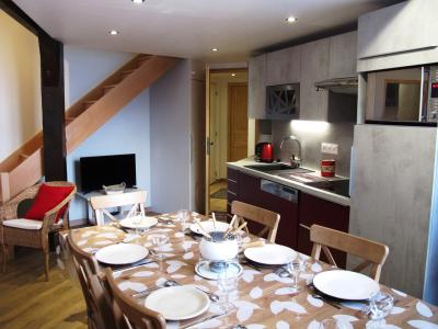 Rent in ski resort 3 room duplex apartment 8 people (309) - Résidence Chapka - Avoriaz - Living room