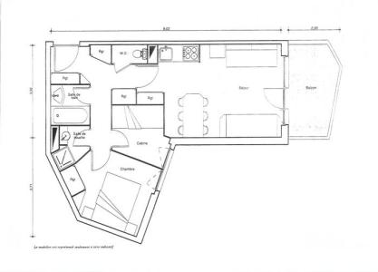 Аренда на лыжном курорте Апартаменты 3 комнат 7 чел. (310) - Résidence Chapka - Avoriaz