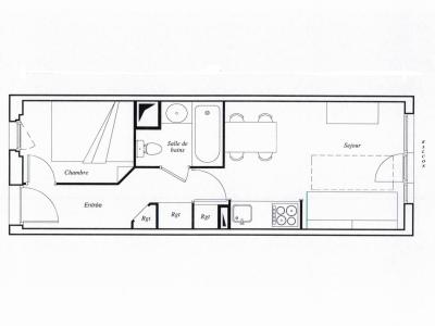 Rent in ski resort Résidence Douchka - Avoriaz - Plan