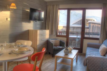 Ski verhuur Appartement 2 kamers 4 personen (221) - Résidence Douchka - Avoriaz - Woonkamer