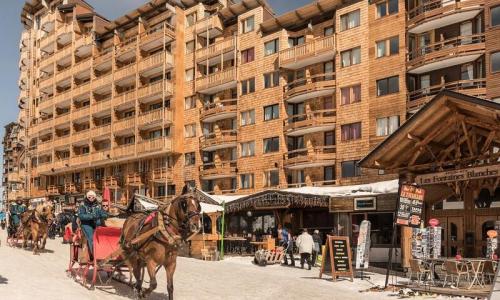 Аренда на лыжном курорте Résidence les Fontaines Blanches - Maeva Home - Avoriaz - зимой под открытым небом