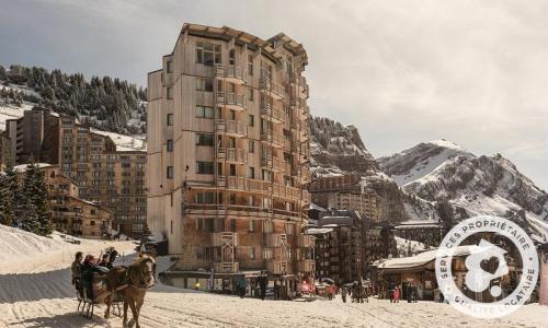 Vacances en montagne Résidence les Fontaines Blanches - MH - Avoriaz - Extérieur hiver