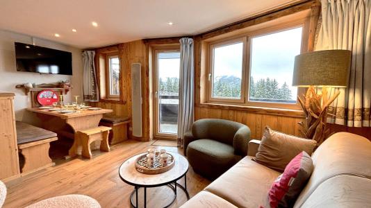Аренда на лыжном курорте Апартаменты 2 комнат 6 чел. (211) - Résidence Malinka - Avoriaz - Салон