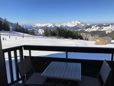 Skiverleih 2-Zimmer-Appartment für 4 Personen (103) - Résidence Malinka - Avoriaz - Balkon