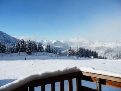 Skiverleih 4-Zimmer-Appartment für 8 Personen (413) - Résidence Malinka - Avoriaz - Terrasse