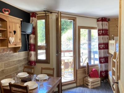 Ski verhuur Studio 4 personen (382) - Résidence Pas du Lac  - Avoriaz - Woonkamer