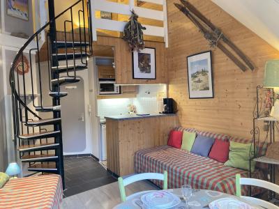 Rent in ski resort Studio mezzanine 4 people (109) - Résidence Sosna 2 - Avoriaz - Living room