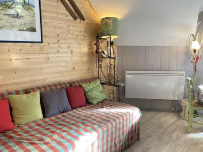 Ski verhuur Studio mezzanine 4 personen (109) - Résidence Sosna 2 - Avoriaz - Woonkamer