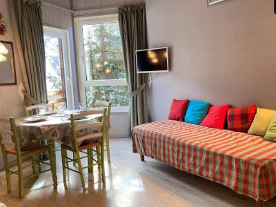 Ski verhuur Studio mezzanine 4 personen (109) - Résidence Sosna 2 - Avoriaz - Woonkamer