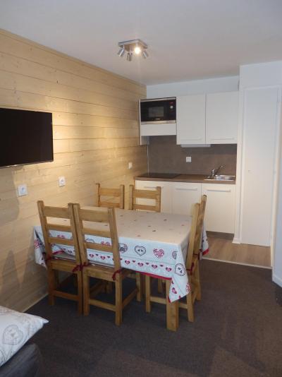 Ski verhuur Appartement 2 kamers bergnis 6 personen (117) - Résidence Tilia - Avoriaz - Woonkamer