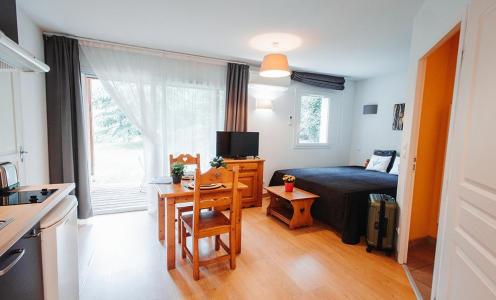 Ski verhuur Le Domaine de la Vallée d'Ax - Ax-Les-Thermes - Woonkamer