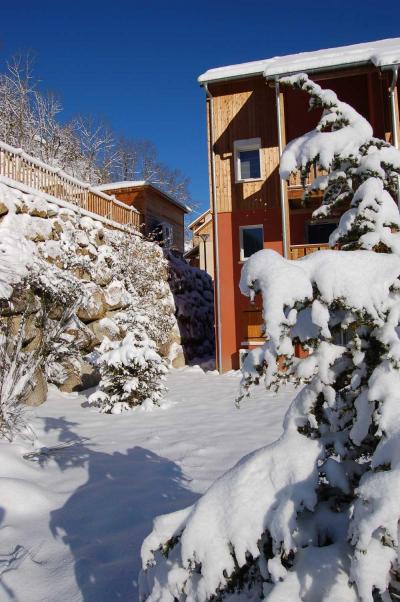 Vacances en montagne Résidence Domaine de la Vallée d'Ax - Ax-Les-Thermes - Extérieur hiver