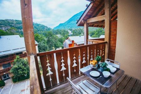 Soggiorno sugli sci Studio per 2 persone - Résidence Domaine de la Vallée d'Ax - Ax-Les-Thermes - Balcone