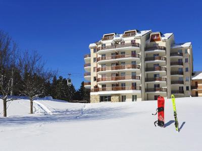 Ski verhuur Résidence les Balcons d'Ax - Ax-Les-Thermes - Buiten winter