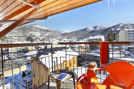 Ski verhuur Résidence les Grands Ax - Ax-Les-Thermes - Buiten winter