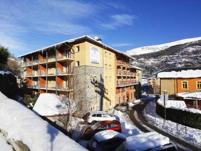 Ski verhuur Résidence les Grands Ax - Ax-Les-Thermes - Buiten winter