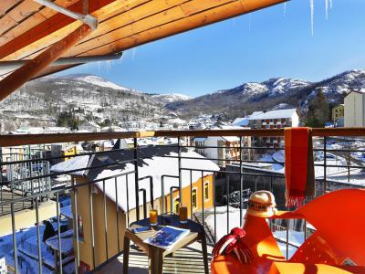 Ski verhuur Résidence les Grands Ax - Ax-Les-Thermes - Balkon