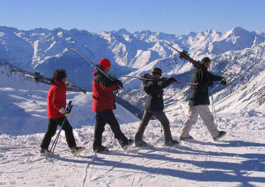 Vacances en montagne Studio coin montagne 5 personnes (PM55) - Résidence Artigalas - Barèges/La Mongie - Extérieur hiver