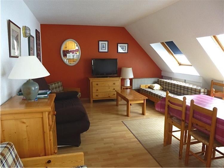 Rent in ski resort Studio cabin 5 people (PM27) - Résidence Le Lienz - Barèges/La Mongie - Apartment