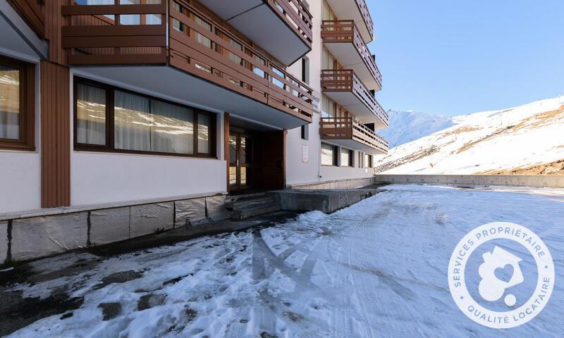 Skiverleih Résidence le Montana - Maeva Home - Barèges/La Mongie - Draußen im Winter