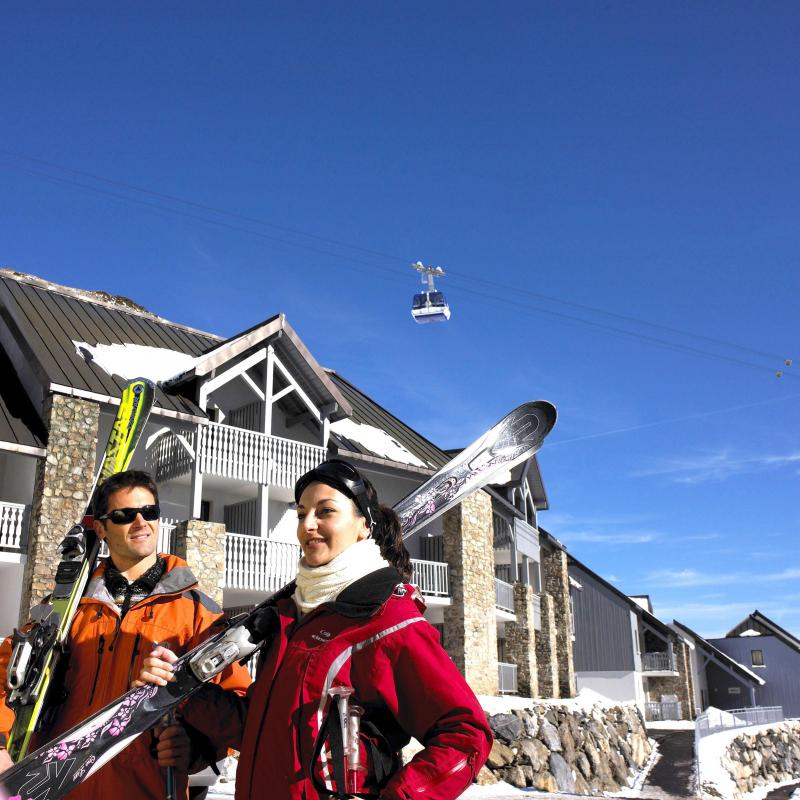 Ski verhuur Résidence Pic du Midi - Barèges/La Mongie - Buiten winter