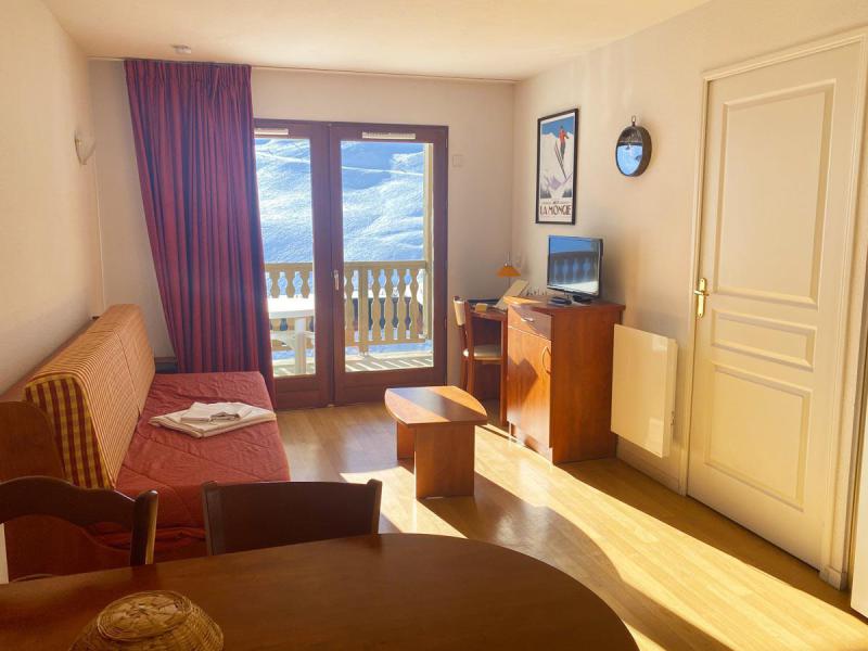 Ski verhuur Appartement 2 kamers 4 personen (24-47) - Résidence Pic du Midi - Barèges/La Mongie - Woonkamer