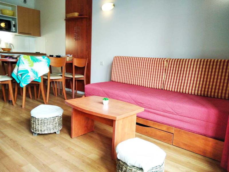 Ski verhuur Appartement duplex 3 kamers 7 personen (37X-26) - Résidence Pic du Midi - Barèges/La Mongie - Woonkamer
